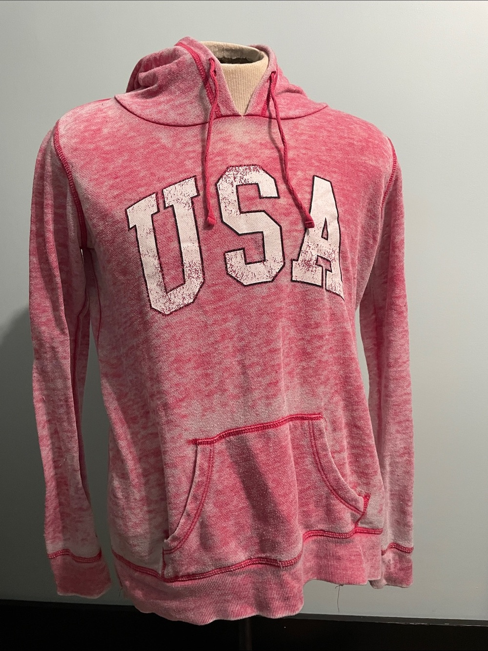 Modern Lux USA M Pink Light Sweatshirt